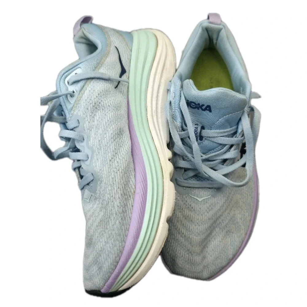 Womens Hoka Graviota 5 Airy Blue Sunlight Ocean 1134270 ABSO Size 7.5 D